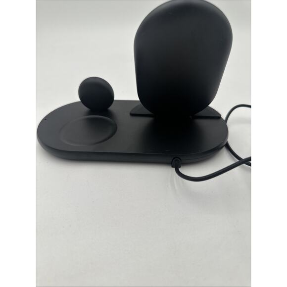 Belkin Boost up 3-in-1 Wireless Charging Dock iPhone/Apple Watch - Black USED - Picture 3 of 5